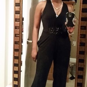 Black pants jumpsuit